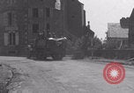 Image of Army enters Avranches WW2 Avranches France, 1944, second 33 stock footage video 65675079347