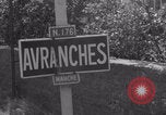 Image of Army enters Avranches WW2 Avranches France, 1944, second 35 stock footage video 65675079347