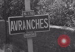 Image of Army enters Avranches WW2 Avranches France, 1944, second 36 stock footage video 65675079347
