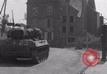 Image of Army enters Avranches WW2 Avranches France, 1944, second 38 stock footage video 65675079347