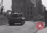 Image of Army enters Avranches WW2 Avranches France, 1944, second 39 stock footage video 65675079347