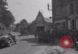 Image of Army enters Avranches WW2 Avranches France, 1944, second 55 stock footage video 65675079347