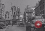 Image of French welcome liberators WW2 Avranches France, 1944, second 6 stock footage video 65675079348