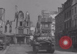 Image of French welcome liberators WW2 Avranches France, 1944, second 8 stock footage video 65675079348