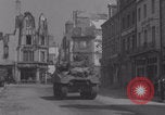 Image of French welcome liberators WW2 Avranches France, 1944, second 25 stock footage video 65675079348