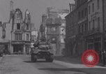 Image of French welcome liberators WW2 Avranches France, 1944, second 26 stock footage video 65675079348