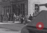 Image of French welcome liberators WW2 Avranches France, 1944, second 40 stock footage video 65675079348