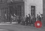 Image of French welcome liberators WW2 Avranches France, 1944, second 44 stock footage video 65675079348