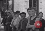 Image of French welcome liberators WW2 Avranches France, 1944, second 52 stock footage video 65675079348