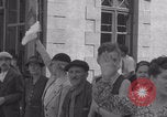 Image of French welcome liberators WW2 Avranches France, 1944, second 55 stock footage video 65675079348