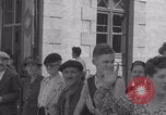 Image of French welcome liberators WW2 Avranches France, 1944, second 56 stock footage video 65675079348