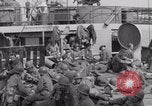 Image of Free French sail to Cherbourg WW2 France, 1944, second 29 stock footage video 65675079349