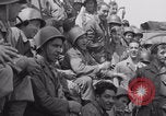 Image of 2nd Armored Division on ship WW2 France, 1944, second 17 stock footage video 65675079350