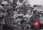 Image of 2nd Armored Division on ship WW2 France, 1944, second 21 stock footage video 65675079350