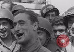 Image of 2nd Armored Division on ship WW2 France, 1944, second 46 stock footage video 65675079350