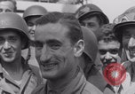 Image of 2nd Armored Division on ship WW2 France, 1944, second 48 stock footage video 65675079350