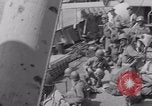 Image of sailing Free French celebrate sighting France WW2 France, 1944, second 4 stock footage video 65675079351