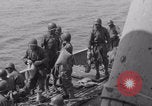 Image of sailing Free French celebrate sighting France WW2 France, 1944, second 9 stock footage video 65675079351