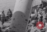Image of sailing Free French celebrate sighting France WW2 France, 1944, second 13 stock footage video 65675079351