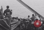 Image of sailing Free French celebrate sighting France WW2 France, 1944, second 21 stock footage video 65675079351