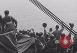 Image of sailing Free French celebrate sighting France WW2 France, 1944, second 25 stock footage video 65675079351
