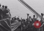 Image of sailing Free French celebrate sighting France WW2 France, 1944, second 26 stock footage video 65675079351
