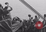 Image of sailing Free French celebrate sighting France WW2 France, 1944, second 27 stock footage video 65675079351