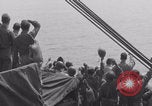 Image of sailing Free French celebrate sighting France WW2 France, 1944, second 28 stock footage video 65675079351