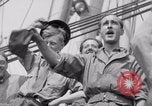 Image of sailing Free French celebrate sighting France WW2 France, 1944, second 30 stock footage video 65675079351