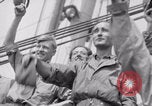 Image of sailing Free French celebrate sighting France WW2 France, 1944, second 31 stock footage video 65675079351