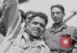 Image of sailing Free French celebrate sighting France WW2 France, 1944, second 37 stock footage video 65675079351