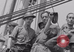 Image of sailing Free French celebrate sighting France WW2 France, 1944, second 40 stock footage video 65675079351