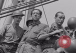 Image of sailing Free French celebrate sighting France WW2 France, 1944, second 41 stock footage video 65675079351