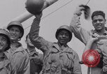 Image of sailing Free French celebrate sighting France WW2 France, 1944, second 48 stock footage video 65675079351