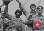 Image of sailing Free French celebrate sighting France WW2 France, 1944, second 49 stock footage video 65675079351