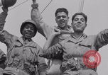 Image of sailing Free French celebrate sighting France WW2 France, 1944, second 50 stock footage video 65675079351