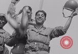 Image of sailing Free French celebrate sighting France WW2 France, 1944, second 52 stock footage video 65675079351