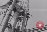 Image of sailing Free French celebrate sighting France WW2 France, 1944, second 54 stock footage video 65675079351