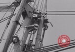 Image of sailing Free French celebrate sighting France WW2 France, 1944, second 55 stock footage video 65675079351