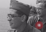 Image of sailing Free French celebrate sighting France WW2 France, 1944, second 59 stock footage video 65675079351