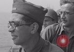 Image of sailing Free French celebrate sighting France WW2 France, 1944, second 60 stock footage video 65675079351