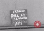 Image of truck lifted to landing craft WW2 France, 1944, second 1 stock footage video 65675079352