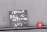 Image of truck lifted to landing craft WW2 France, 1944, second 4 stock footage video 65675079352