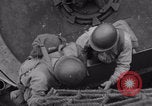 Image of landing craft departure WW2 France, 1944, second 12 stock footage video 65675079353