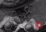 Image of landing craft departure WW2 France, 1944, second 18 stock footage video 65675079353