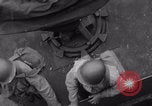 Image of landing craft departure WW2 France, 1944, second 19 stock footage video 65675079353