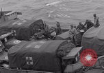 Image of landing craft departure WW2 France, 1944, second 27 stock footage video 65675079353