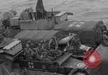 Image of landing craft departure WW2 France, 1944, second 33 stock footage video 65675079353