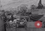 Image of landing craft departure WW2 France, 1944, second 42 stock footage video 65675079353