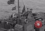 Image of landing craft departure WW2 France, 1944, second 56 stock footage video 65675079353